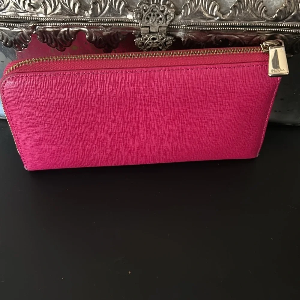 Furla Pink Zip Around SALE